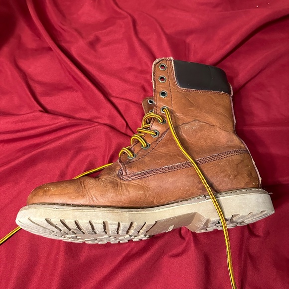 Lone Wolf Boots vintage Size 8 Thermolite Leather Work Boots - Picture 14 of 15